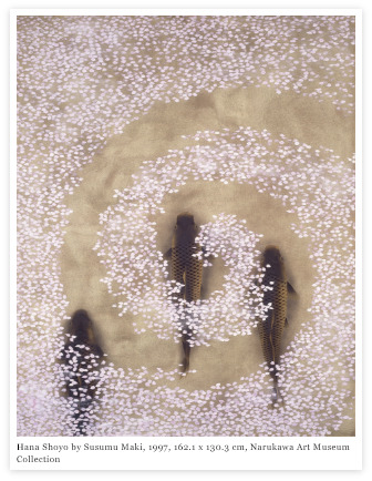 Hana Shoyo by Susumu Maki, 1997, 162.1 x 130.3 cm, Narukawa Art Museum Collection