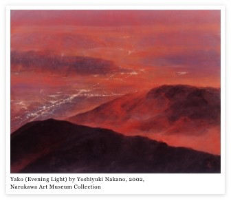 Yako (Evening Light) by Yoshiyuki Nakano, 2002, Narukawa Art Museum Collection